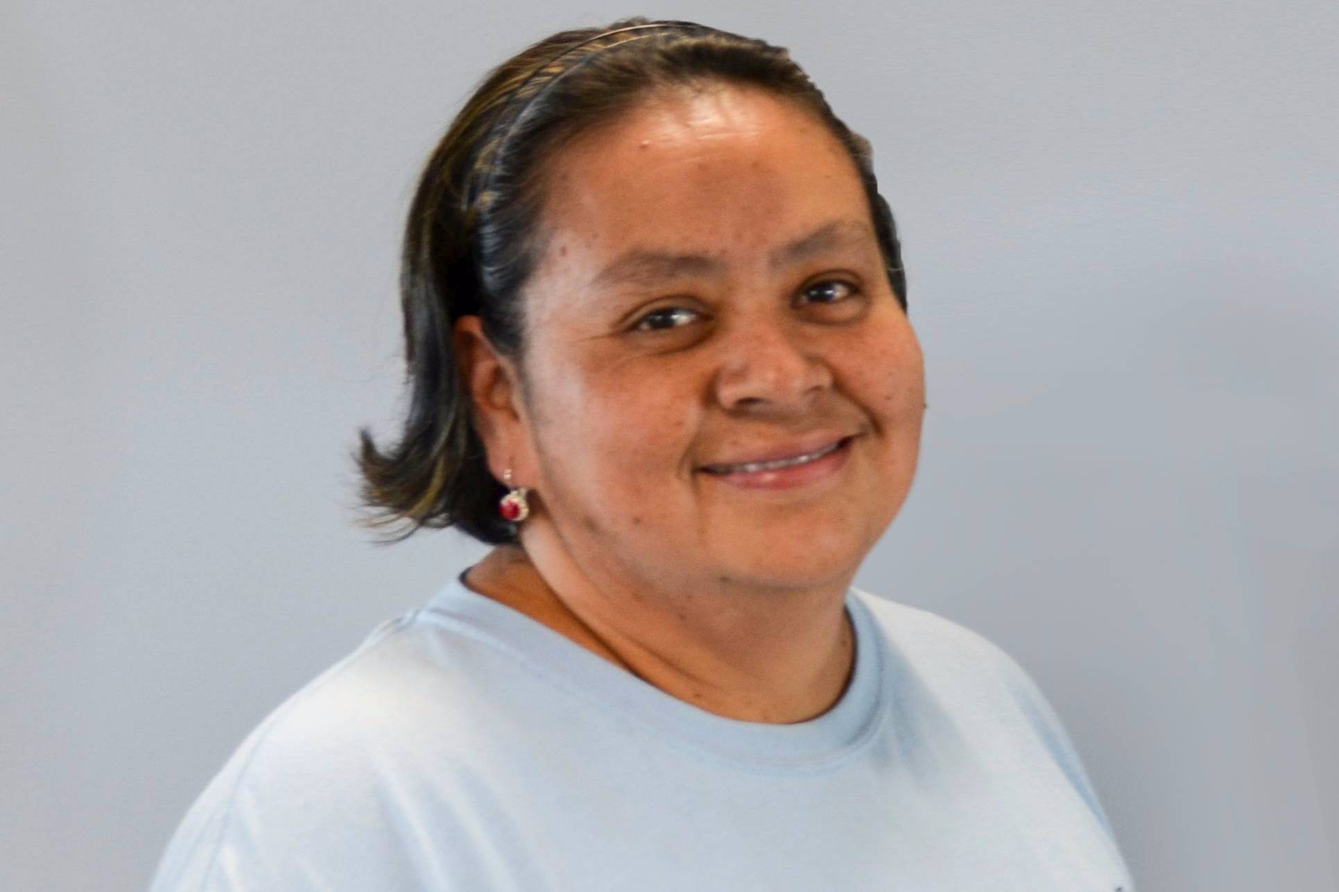 Alma Fuentes, a Custodial Crew Leader in the Facilities Department at San Diego Mesa College, has been recognized by the Committee for Diversity Action, Inclusion and Equity for having October’s “Smile of the Month.”