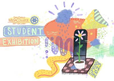 flyer for Student Art Exhibit