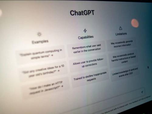 chatgpt homepage