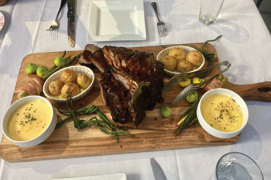 Featured dinner this week